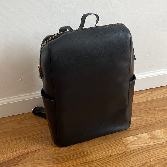 a new day Handbags - Leather backpack